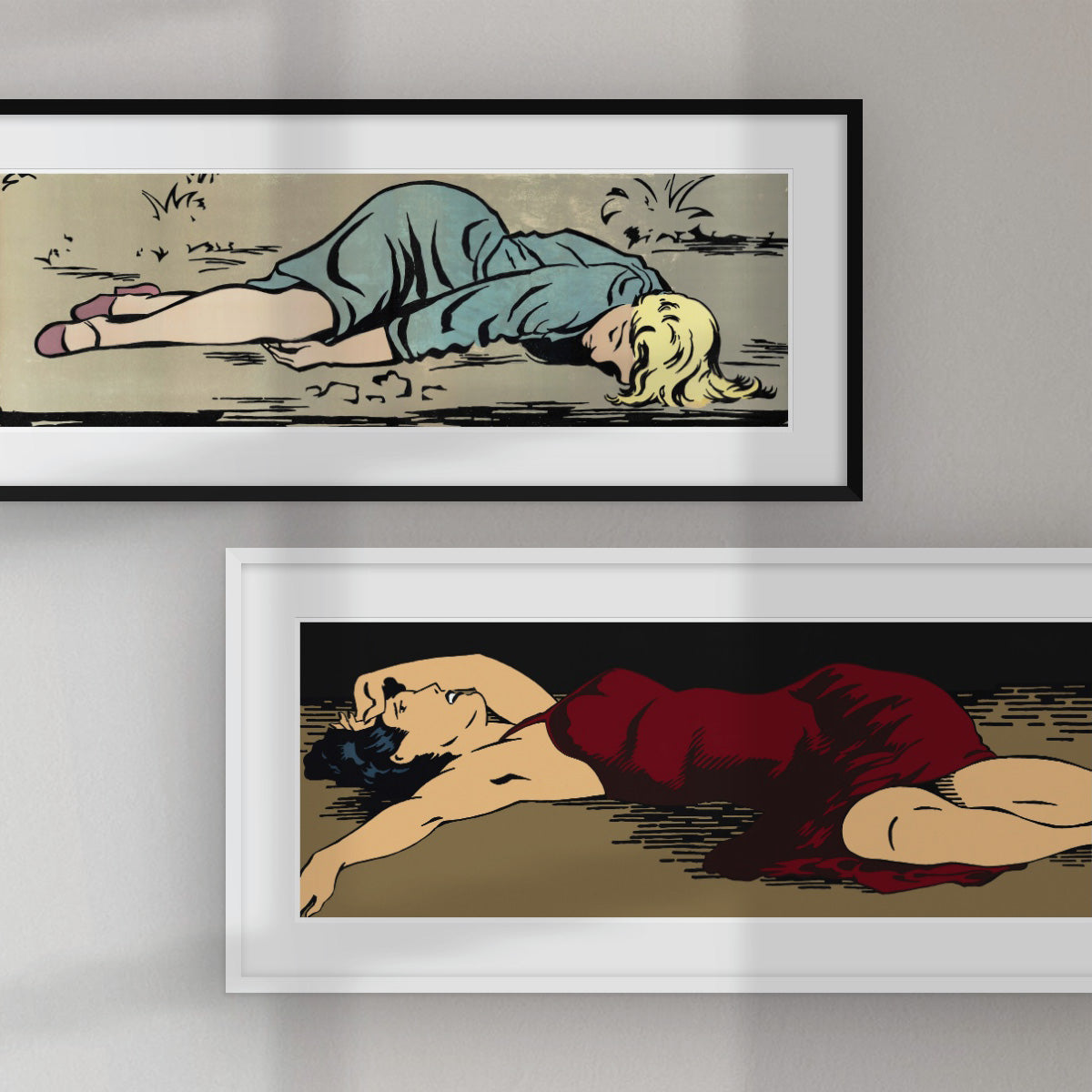 Dick Frizzell Reclining Women Series collection