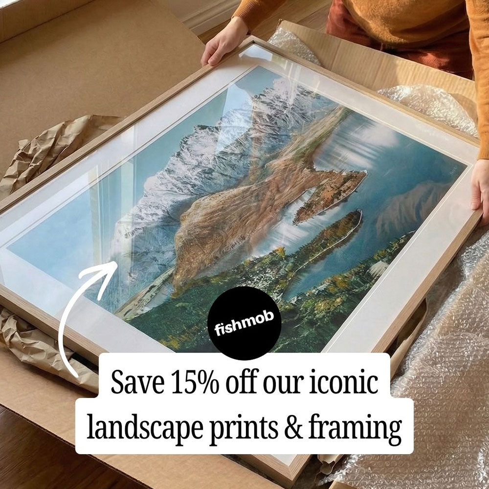 Landscape art prints collection