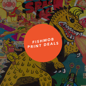 Fishmob art print deals