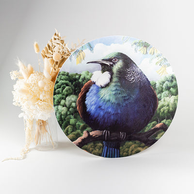 Wooden circular Art Discs