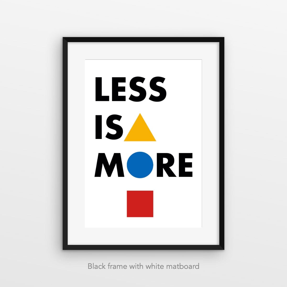 'Less Is More' art print – Fishmob - Iconic NZ art prints